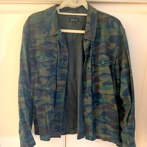 TOPSHOP Camo Jacket